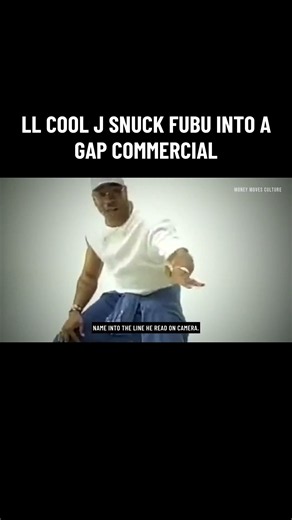 LL Cool J Snuck FUBU Into a Gap Commercial #shorts #Shorts