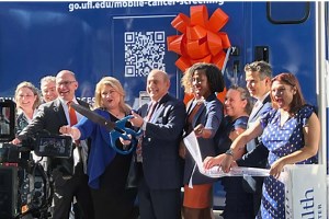UF Health Cancer Institute rolls out mobile cancer screening vehicle »  College of Nursing » University of Florida