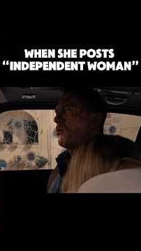 He Took “Independent Woman” Personally