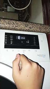 tutorial how to reset your Beko washing machine if you check an error code