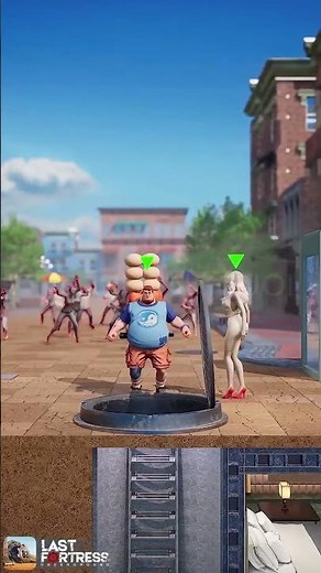 🍀 Top Funny Games : Lastfortress 🪓 #lastfortress #topfunnygames