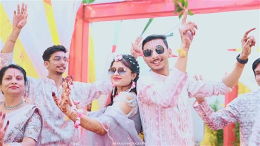 SATYAM GUPTA on Instagram: "Satyam & shreeji ❤️ #haldivibes #haldiceremony💛 #haldi"