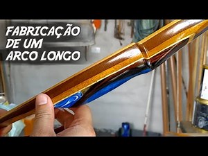 MAKING A BOW WITH EPOXY AT HANDLE - PART 1