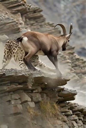Snow Leopard Cliff Ambush | High Altitude Hunt