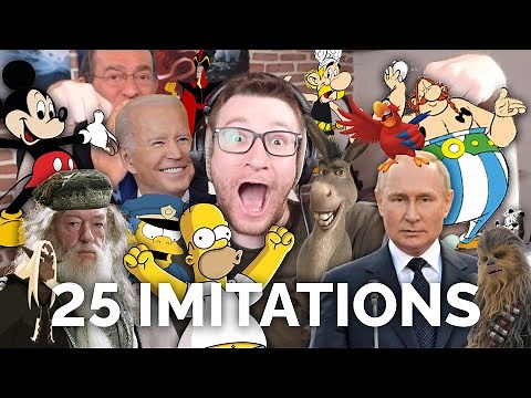 25 IMITATIONS EN 5 MIN