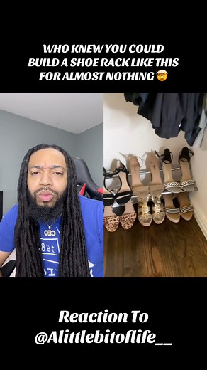 211K views · 1.6K reactions | Who knew you could build a shoe rack like this for almost nothing 勞 Reaction To @alittlebitoflife__ #lifehacks | Lifesbook_ceo | Facebook