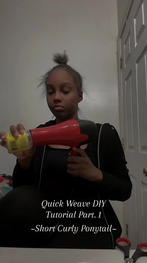 How to Create a Short Curly Ponytail - DIY Hair Tutorial