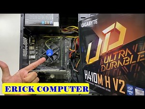 intel core i5 10th generation 10400f pc build | GIGABYTE H410M S2 V3 | PC Build