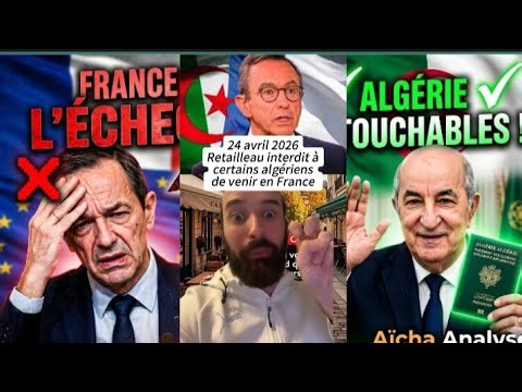 Retailleau in shock: The Schengen loophole saves Algeria!