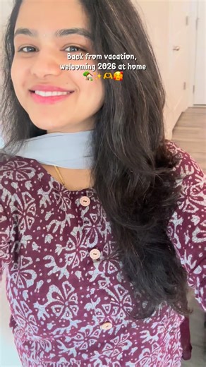 Nikhitha Vangaru Samala on Instagram: "2025 taught me so much I learned, created, and grew in ways I never imagined. As I step into 2026, I know there are many things to overcome. My biggest goal this year is to accept myself more, see the beauty in my flaws, and learn from them to become a better version of myself. Most of you know me for my food and recipes, but this year I want to explore more content ideas and share more of me. So yes… you’ll be seeing me on camera a lot more 😄 Thank you fo