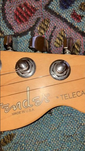 Fender Series Standard MEX and USA Tuning Pegs