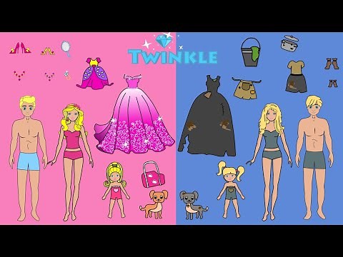 NEW COMPILATION MY FAVORITE PAPER DOLLS HOW TO MAKE PAPER DOLLS & DOLLHOUSES