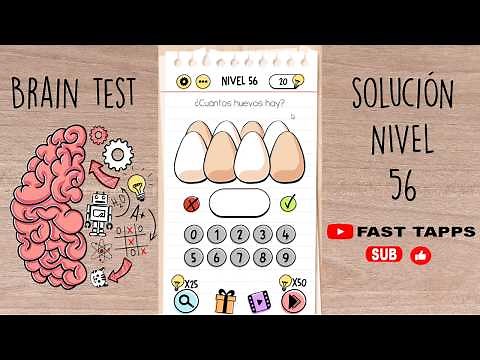 Brain Test: Acertijos Engañosos | Solución nivel 56 (español)