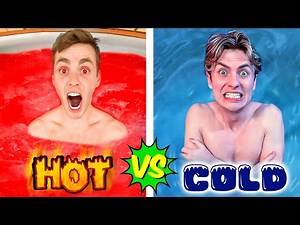 EXTREME HOT VS COLD CHALLENGE!