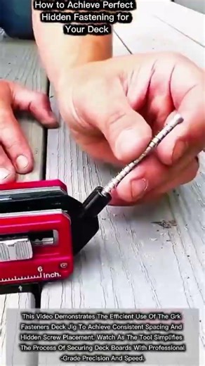 How to Achieve Perfect Hidden Fastening for Your Deck