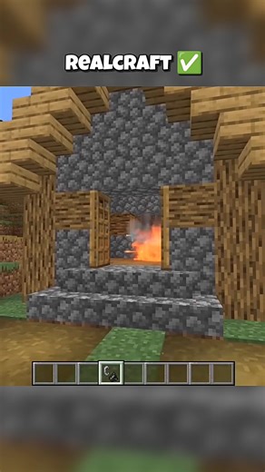 Minecraft Realistic 💀 #minecraft #shorts