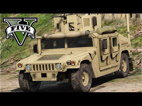 GTA V Mods - Hummer Militar / M1116 Humvee Up-Armored