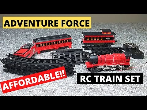 Adventure Force by Walmart - Adventure Railway Remote Control (RC) Train set review (Christmas Gift)