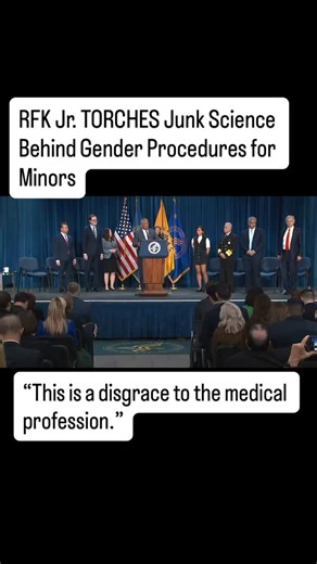 RedWhiteBlue News | RFK Jr. shuts down a reporter, citing a 1,300-page HHS report and saying the science is clear: the medical establishment made a massive... | Instagram