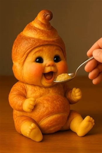 Pudding Baby Eating Pudding Ai Asmr #aiasmr #aiasmrvideo #fruiteating