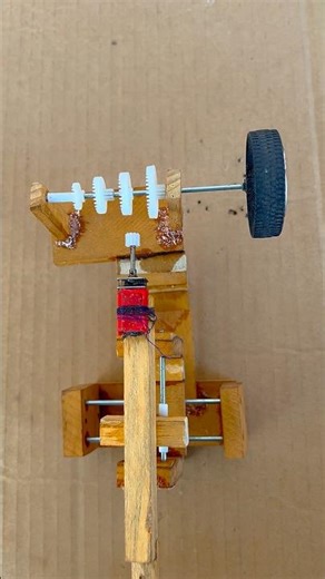 Manual gear box using dc motor #youtubeshorts