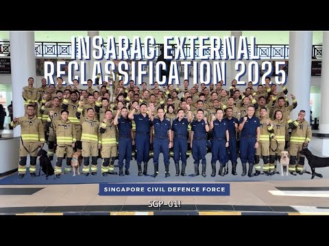 SCDF’s INSARAG External Reclassification 2025 and Launch of Operation Lionheart Commemorative Book