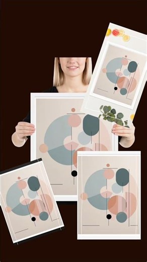 Minimal & Modern Wall Art Ideas | Contemporary Abstract Art for Home Decor