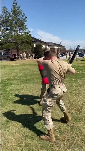 A fun day of training with OC Spray (Pepper) in the US ARMY