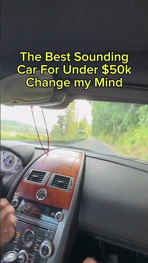 Straight Piped V12 Aston Martin DB9