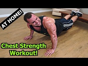 Chest Workout At Home | Bodyweight Strength Training