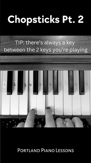 Chopsticks Piano Tutorial - Part 2 - with Portland Piano Lessons