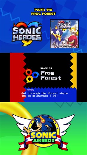 Exploring Frog Forest in Sonic Heroes