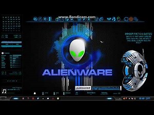 Rainmeter ALienware Audio Visualizer