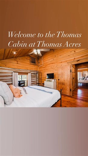 2.6K views · 18 reactions | Welcome to our revived 1900s cabin. Where the peaceful serene space gives you the perfect relaxing vacation. Enjoy quiet time with a leisurely walk to the creek, head over to the lake for catching and release trophy bass fishing, or just a friendly pet from the sweetest farm animals. ￼Visit Thomas Acres for your southern charm retreat￼!￼ Email or give us a call for your booking thomasacres.23@gmail.com 205-965-8143 | Thomas Acres | Facebook
