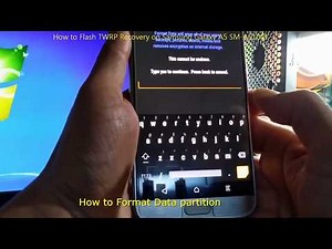 How to Flash TWRP Recovery on Samsung Galaxy A5 SM-A510M