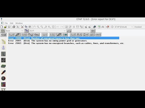 How to resolve ETAP Swing Generator Error?