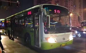 【1路4730682】远古视频——915路DD6113K03进出站 运行视频
