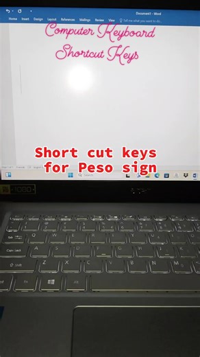 22K views · 64 reactions | How to type Peso sign #tips #computer #education | Teacher Anne | Facebook