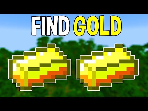How to Find Gold in Minecraft (All Versions)