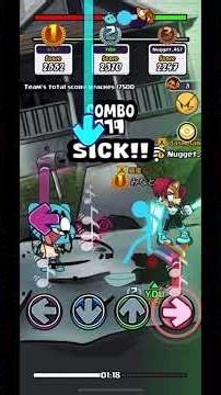 Boss Fight Beat Stage fnf Glitched Gumball