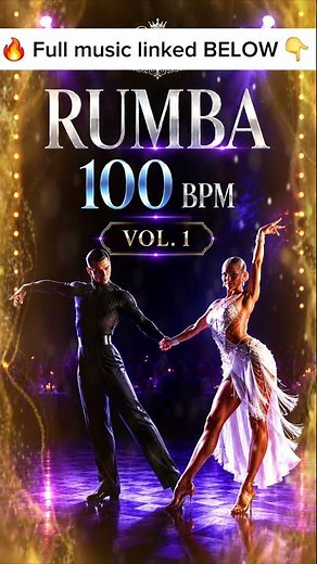 👆Rumba Vol. 1 100 BPM | 12-Minute Ballroom Practice Mix | Strictly Ballroom Music