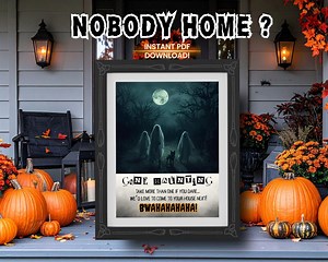 Take One Candy Bowl Halloween Sign, Spooky Ghost Decor (PDF Pattern) - Etsy Canada