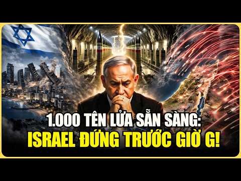 1 Nghìn Tên Lửa Iran Dội Xuống Israel: Người Dân Phẫn Nộ Vì Netanyahu Hèn Nhát Trốn Tránh
