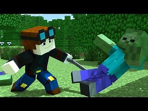 TheDiamondMinecart - Minecraft Animation (When Youtubers meet Minecraft EP:1)