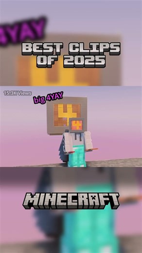 She was and is always supporting me 🎉#Minecraft #2025 #BestMinecraftClips