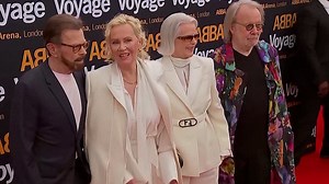 ABBA reunite in public for first time in 36 years at Voyage launch