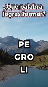 Arma la palabra!!😎😎 | RetoOne