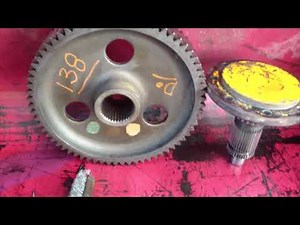Repair Bulldozer Final Drive