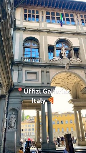 Uffizi Gallery, Florence 🖼️✨ | Inside Italy’s Art Treasure #shorts #travel #europe #history
