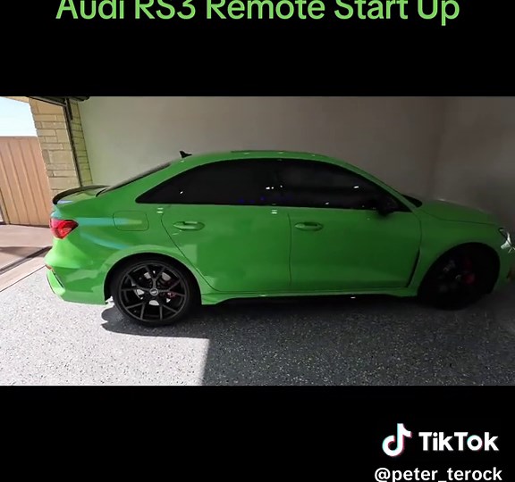 Audi RS3 Remote Start-Up Explained